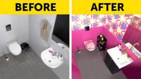 Budget Bathroom Renovation Ideas || Renovate your home easily and cheaply