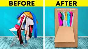 Brilliant Ideas To Organize Your Space || Easy DIY Crafts For Your Home