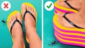 AWESOME SHOE HACKS || How To Renovate Old Shoes