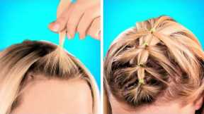 Cool Hairstyle Ideas You Can Repeat In 1 Minute || Unusual Hair Transformations