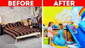 Incredible Bedroom Transformation || DIY Furniture And Home Decor Ideas