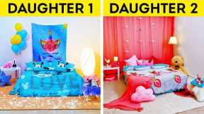 KID'S ROOM MAKEOVER IDEAS || Awesome Home Decorating Hacks