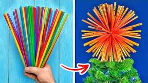 Simple DIY Christmas Decorations From Trash