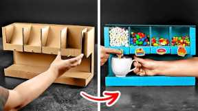 Awesome DIY Cardboard Ideas And Home Decor Crafts