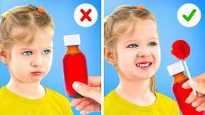 KIDS vs DOCTOR! Emergency Hacks For Parents and Cool DIY Ideas