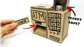 How To Make Mini ATM (Without Glue Gun) | DIY ATM With Cardboard | CraftZilla