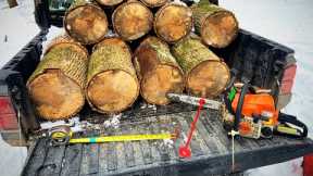 CHEAP DIY Gadgets To Cut PERFECT Firewood