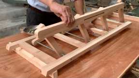 Amazing Creative Smart Woodworking Project // A Extremely Useful Item In Everyday Life