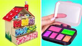 DIY Makeup Kit and DIY House To Fit All Your Makeup!