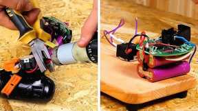 32 SIMPLE DIY INVENTIONS that will help you in different cases || electric inventions