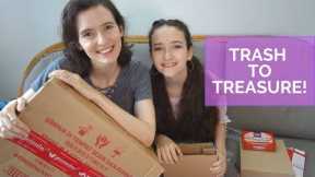Cardboard Box Craft Idea | DIY Toy Refrigerator | Recycled Craft Project!