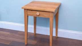 How to make a simple shaker table. Easy woodworking project.