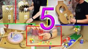 5 Amazing Things You Can Do at Home from Cardboard (mr. hotglue's family)