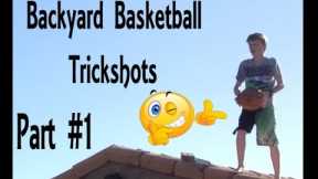 Backyard Basketball Trickshots part #1