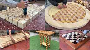 5 Amazing Woodworking Projects That You Can't Miss || Coffee Table With Design Unique From Old Wood