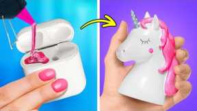 COLORFUL SCHOOL DIY CRAFTS | Funny Cheating Tricks And Cute Miniature Ideas