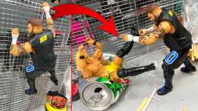 WWE ACTION FIGURE WEAPONS MADE OF HOUSEHOLD ITEMS!