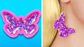 CUTE EPOXY RESIN AND 3D PEN JEWELRY || Fantastic DIY Ideas You Need To See! Cheap Jewelry by 123 GO!