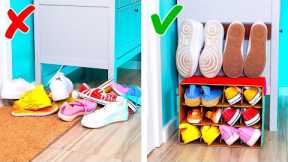 BEST ORGANIZING HACKS TO KEEP YOUR PLACE CLEAN & COZY