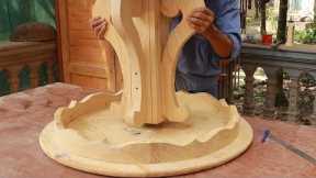 Amazing Woodworking Crafts Hands Always Creative // Creative Curved Wooden Coffee Table Design Ideas