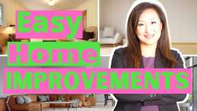 5 Cheap + Easy Home Improvement Projects