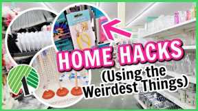 Using Crazy *Weird* Dollar Tree Items to make these insanely BRILLIANT HOME HACKS + DIYS