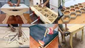 6 Amazing Handicraft Woodworking Projects Never Seen Before // DIY Simple Art Coffee Table At Home