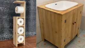 Amazing Woodworking Projects DIY Cheap Easily The Most Worth Seeing - Idea For Your Bathroom decor