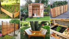 100 DIY Wood Projects for Garden YOU CAN START NOW | DIY Garden