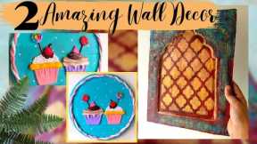 Cardboard Upcycling Home Decor ideas/ Home Decor Ideas/ Paper Clay Projects/ Creative Art and  Craft