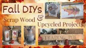SUPER QUICK - Fall Upcycled & Scrap Wood Projects - BUDGET FRIENDLY