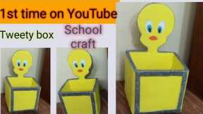 Craft idea with cardboard || DIY school project || school crafts
