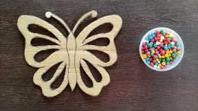 Unique Butterfly Wall Hanging Ideas | Best Out of Waste Cardboard and Glitter Thermocol | Wallmate