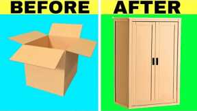 5 COOL CARDBOARD FURNITURE FOR HOME | DIY CARDBOARD RECYCLE IDEAS | BEST OUT OF WASTE CRAFT