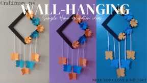 Paper 😀 Wallmate// wall😲 hanging craft ideas 💡#diy #craft #homedecor #wallhanging
