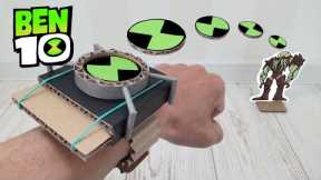 Ben 10 - Omnitrix Cardboard Shooter Toy DIY｜FUNNY CARDBOARD CRAFT IDEAS TO TRY