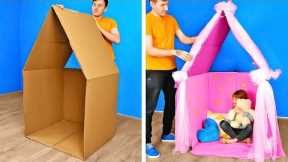 Brilliant DIY Cardboard Crafts For Your Home || Recycling Ideas You Must Try