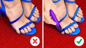GENIUS FEET HACKS AND SHOE CRAFTS YOU SHOULD KNOW