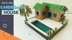How to Make Mini Cardboard House Model | DIY Craft Ideas #152