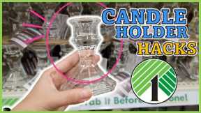 Why everyone is buying CANDLE HOLDERS from the Dollar Store! TOP 12 CANDLE HOLDER HACKS to TRY!