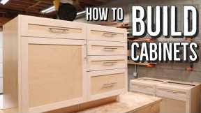 How to Build Cabinets