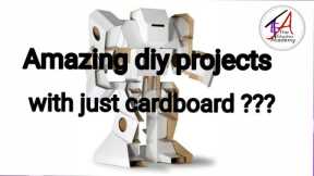 Some amazing diy projects with just cardboard...