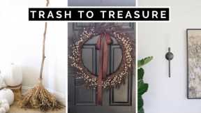 TRASH TO TREASURE DIY *FALL INSPIRED* HOME DECOR PROJECTS