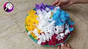 cardboard butterfly|| tissue paper crafts||@ujala craft ideas