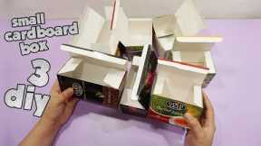 ✅ 3 Things To Make with Small Cardboard Boxes Ideas-DIY CARDBOARDS