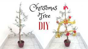 DIY Realistic Christmas Tree | How to Make a Pine Tree from Scratch | by FluffyHedgehog