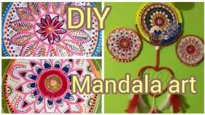 #mandalaart #Mandalacraft ideas#craft with cardboard#hanging crafts#craft@sharuzzworld