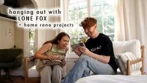 hanging out with LONE FOX + home renovation projects | XO, MaCenna Vlogs