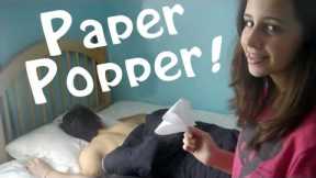How to make a Paper Popper - Easy and Loud!