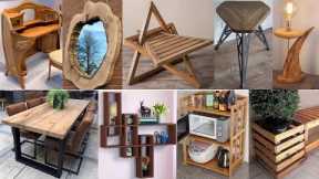 Wood furniture and wooden decorative pieces ideas for your home decor / Woodworking project ideas
